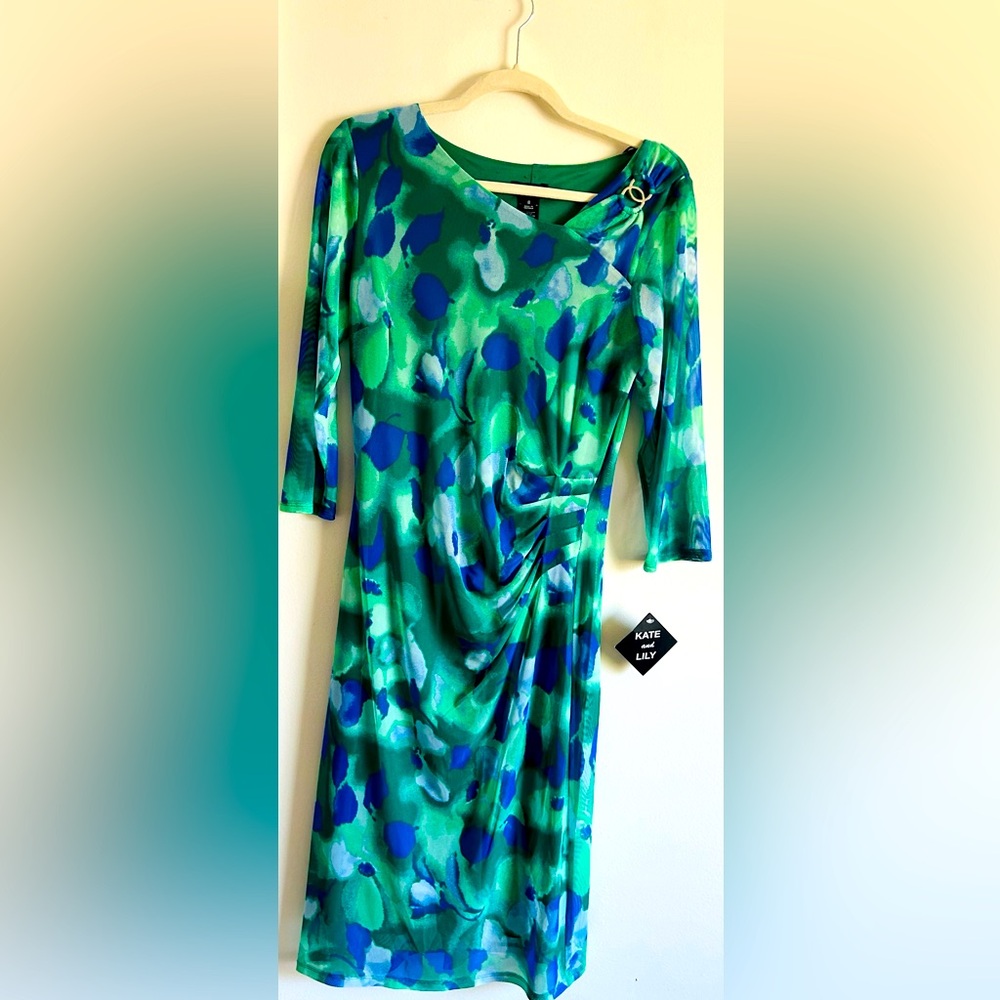 WATERCOLORS SUMMER COOL DRESS 💙